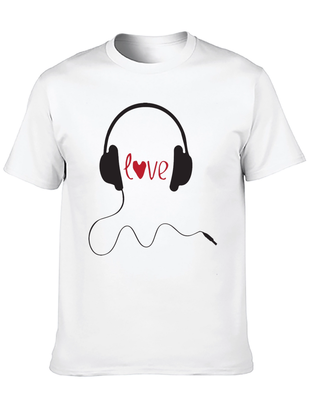 Love Music Black T-Shirt