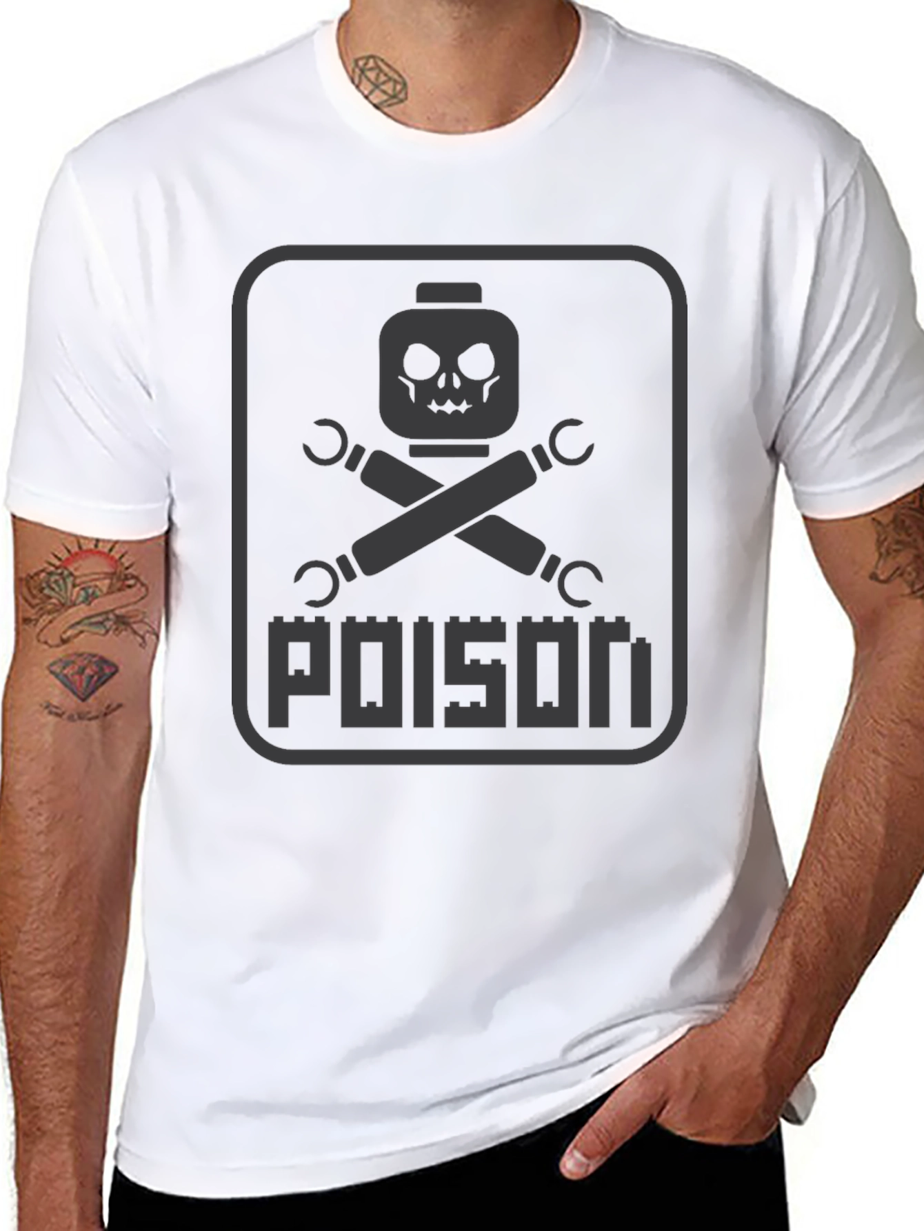 LEGO Poison T-Shirt - Skull & Crossbones