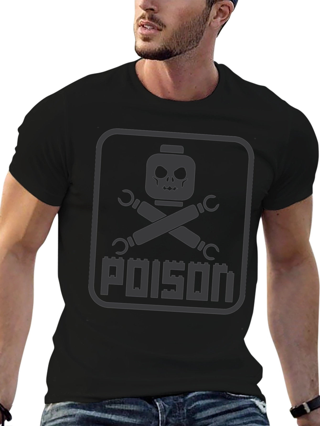 LEGO Poison T-Shirt - Skull & Crossbones