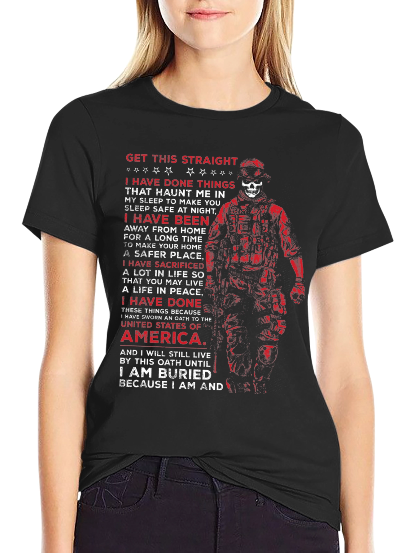 American Patriot T-Shirt: Oath Keeper Graphic Tee