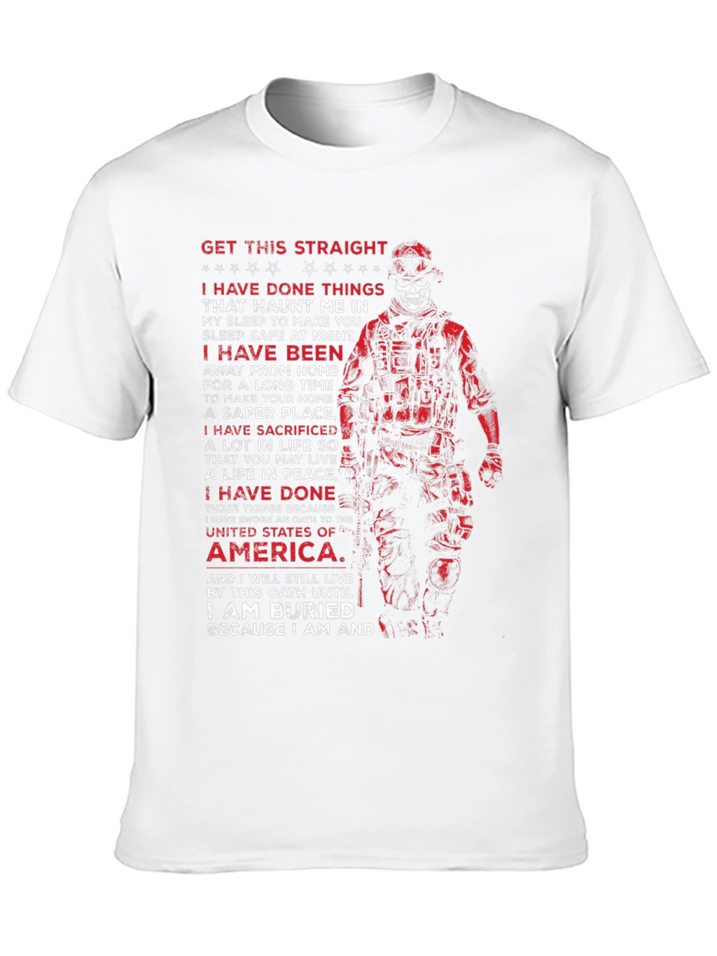 American Patriot T-Shirt: Oath Keeper Graphic Tee
