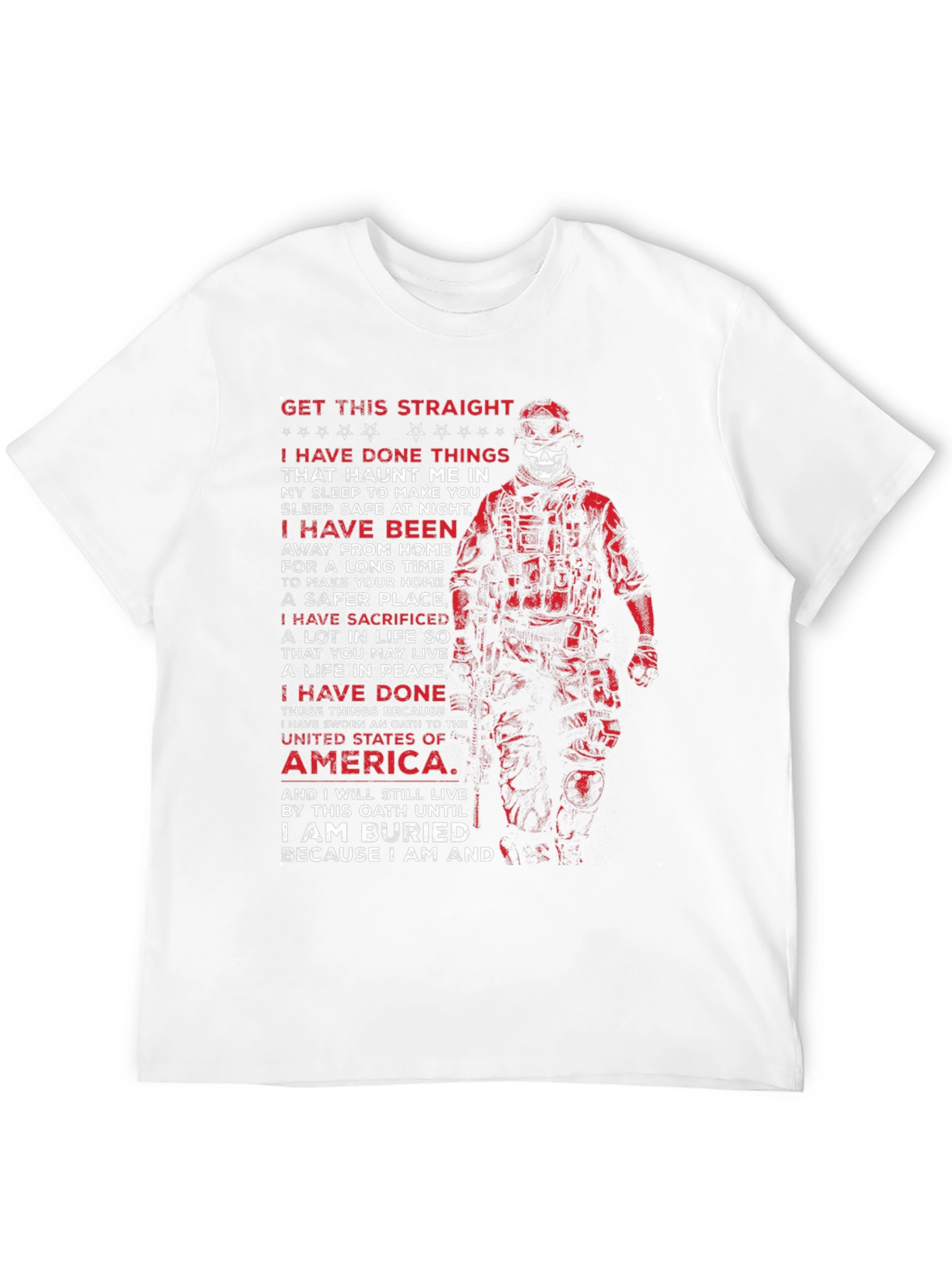 American Patriot T-Shirt: Oath Keeper Graphic Tee