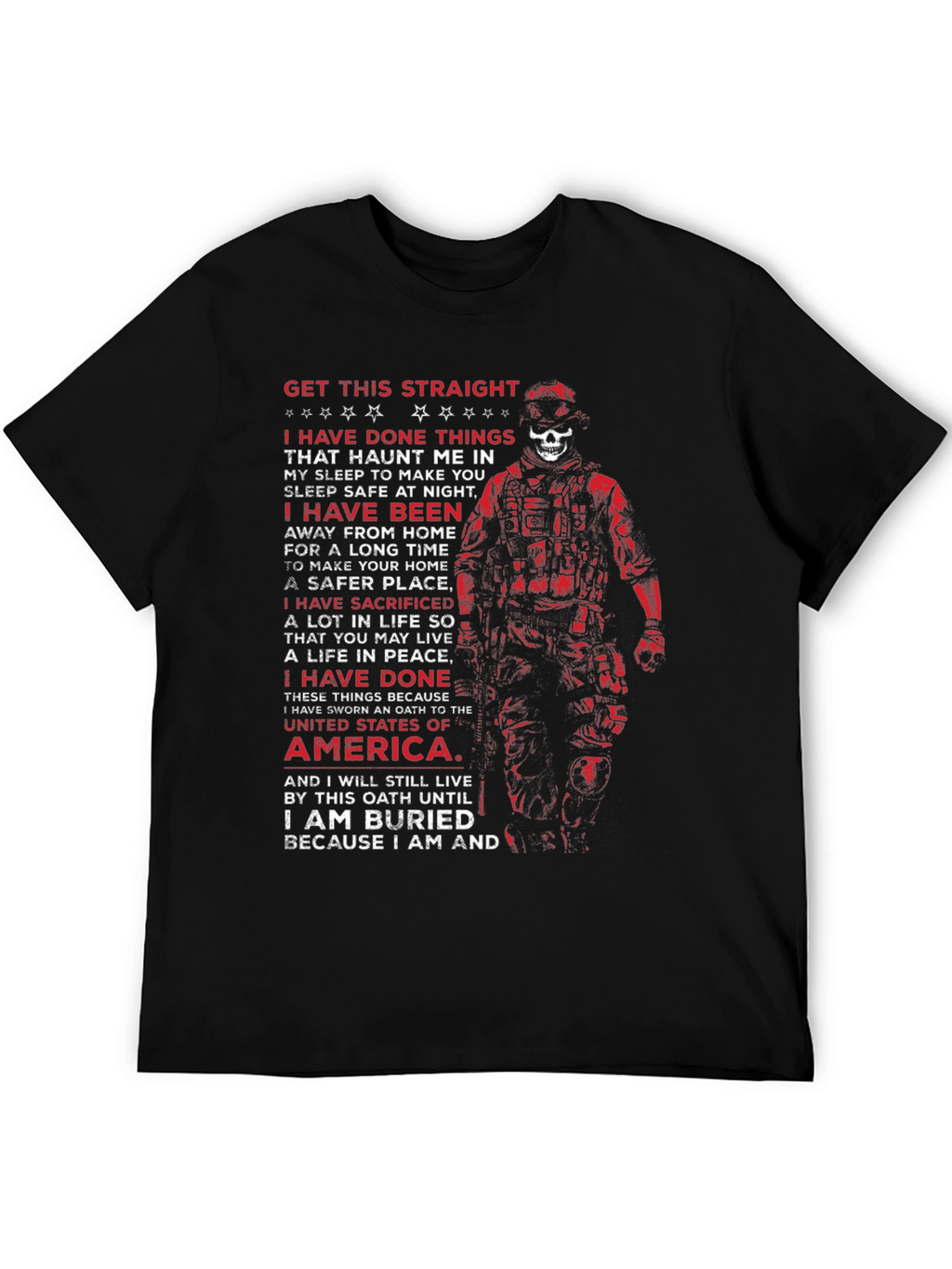 American Patriot T-Shirt: Oath Keeper Graphic Tee