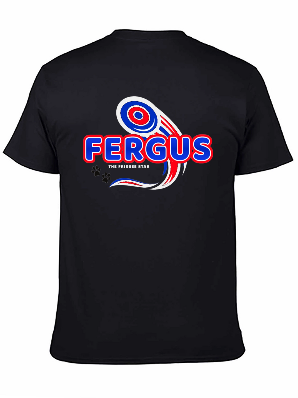 Fergus Frisbee Star T-Shirt