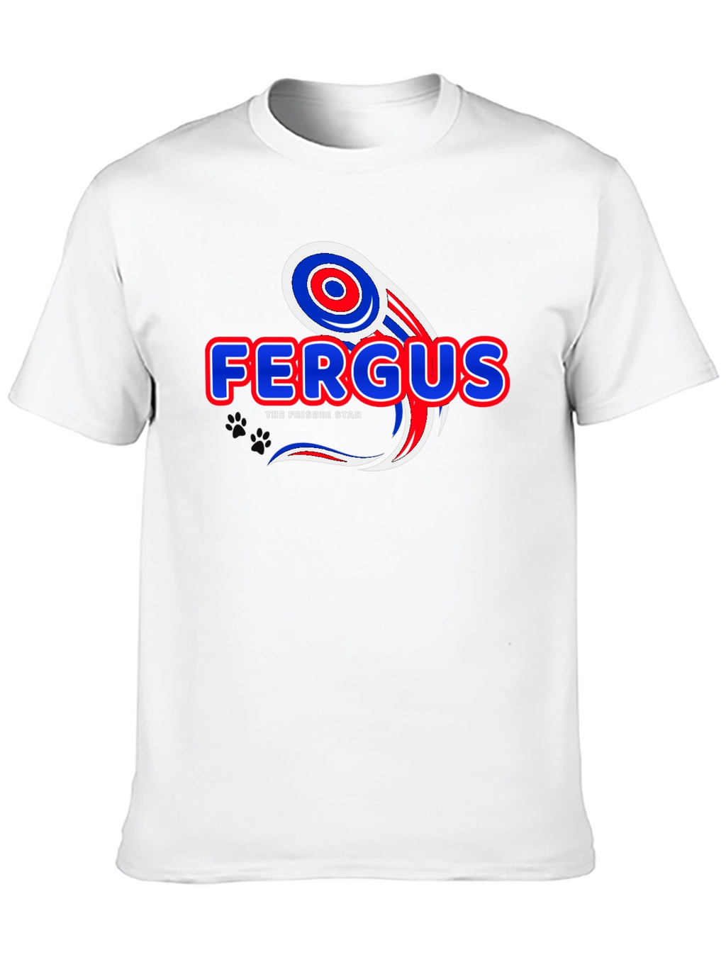 Fergus Frisbee Star T-Shirt