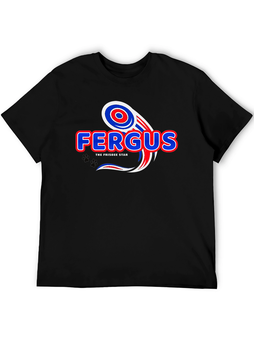 Fergus Frisbee Star T-Shirt
