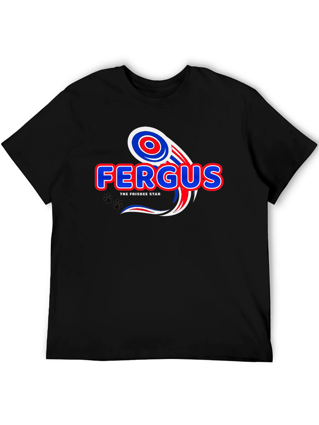 Fergus Frisbee Star T-Shirt