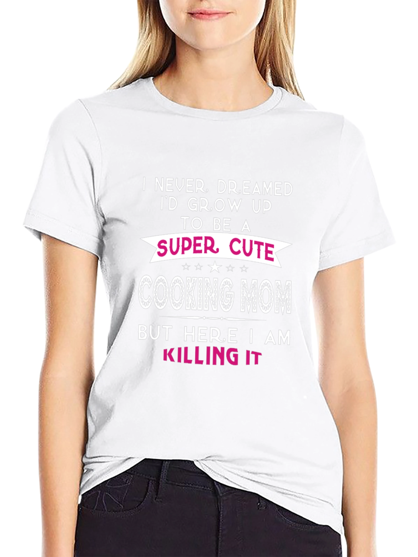 Super Cute Cooking Mom T-Shirt