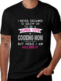 Super Cute Cooking Mom T-Shirt