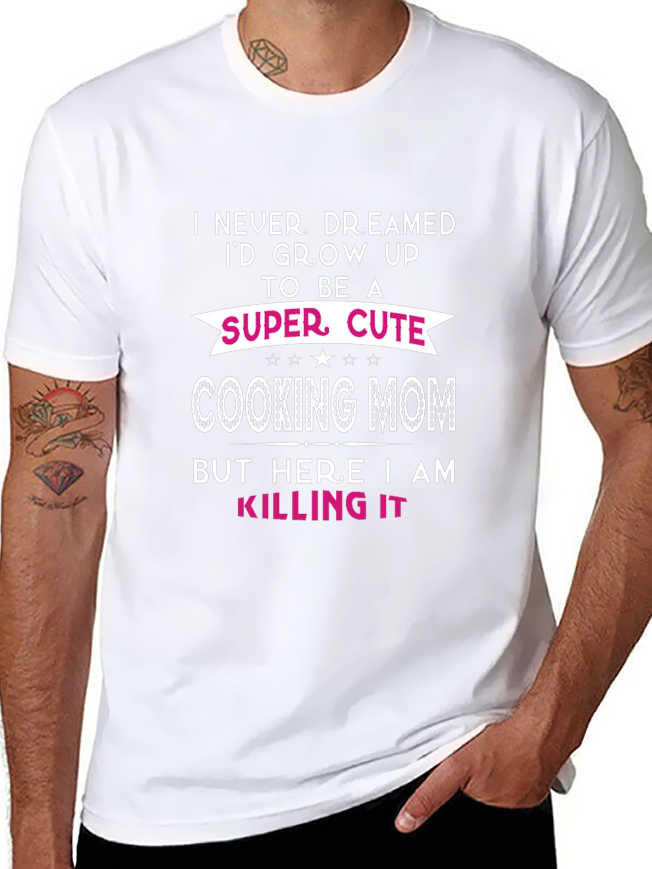 Super Cute Cooking Mom T-Shirt
