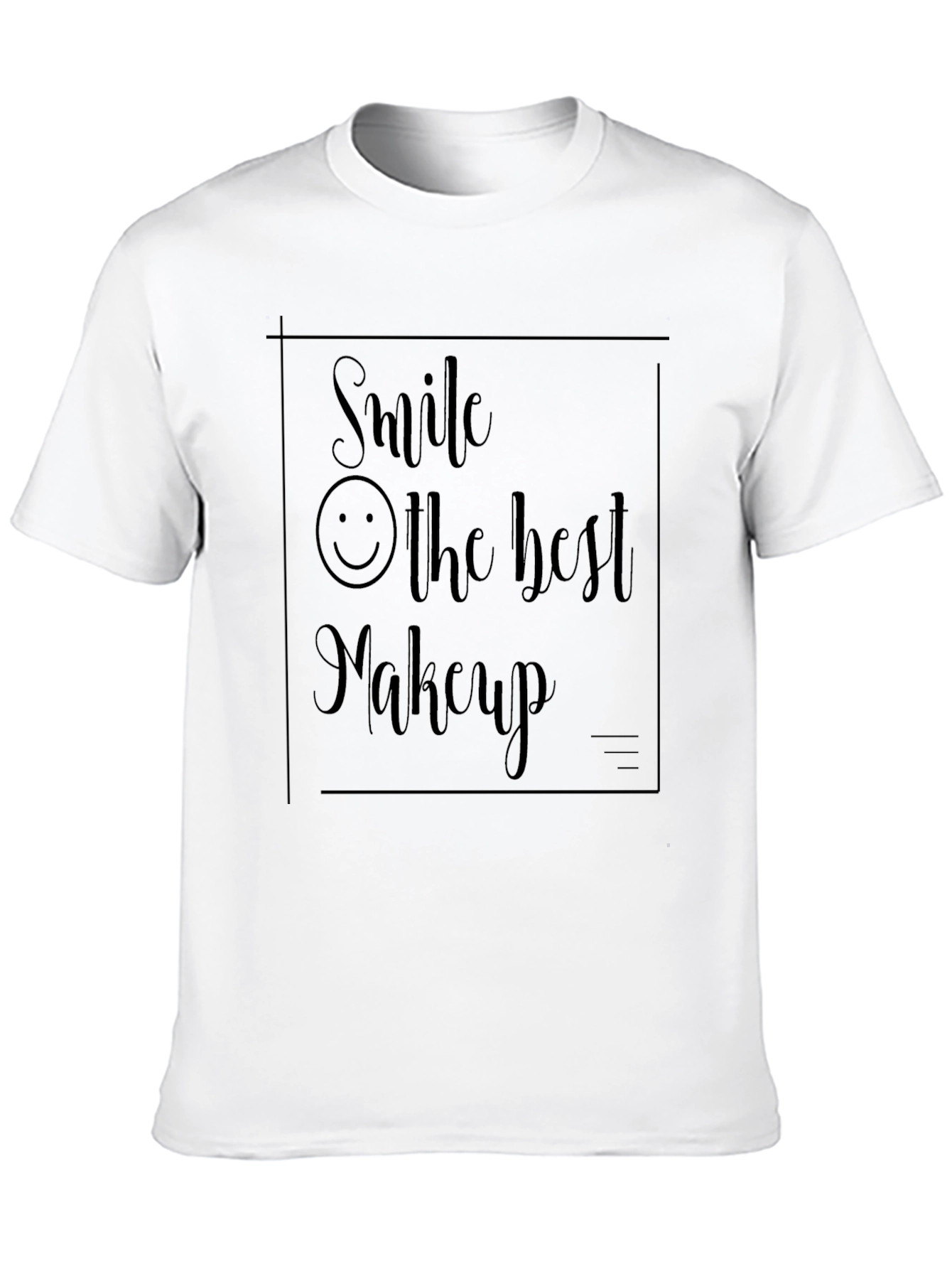 Smile: Best Makeup Tee - Unisex Style