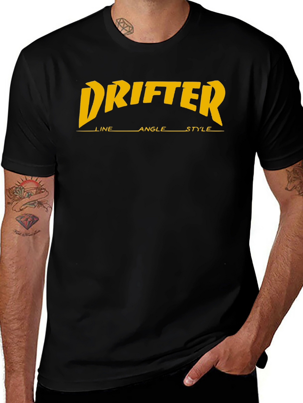Drifter Graphic Tee - Black T-Shirt