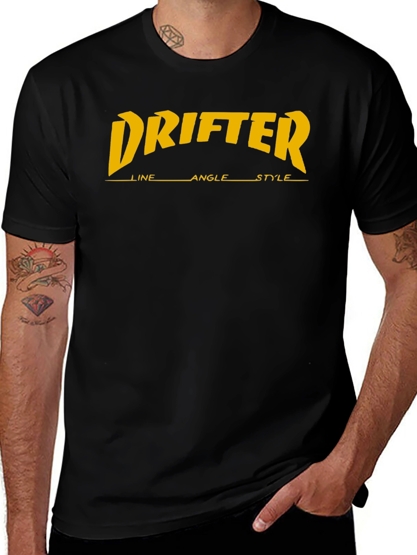 Drifter Graphic Tee - Black T-Shirt