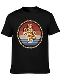 Leopard Cactus Sunset Tee