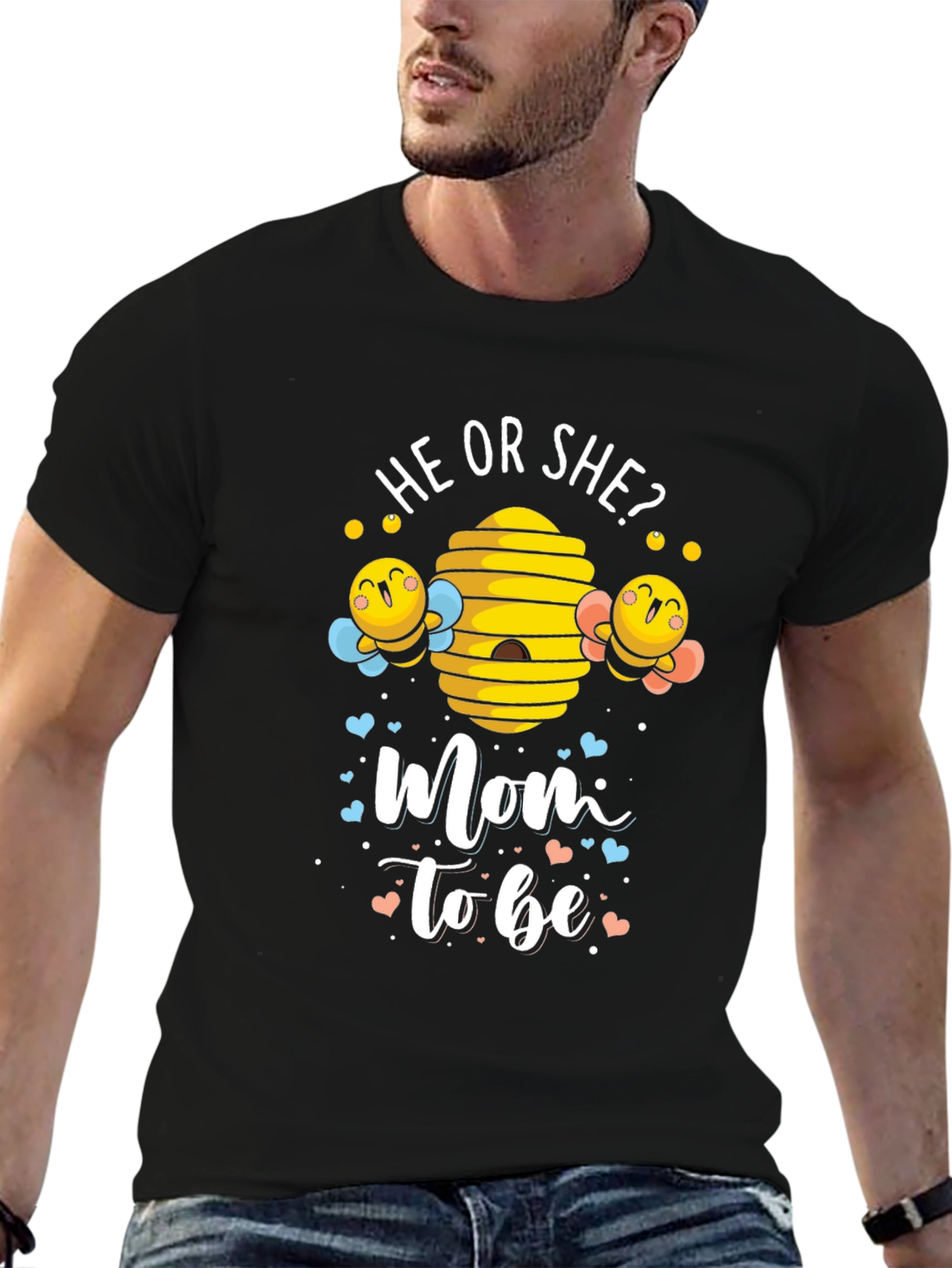 Mom To Bee T-Shirt Gender Reveal