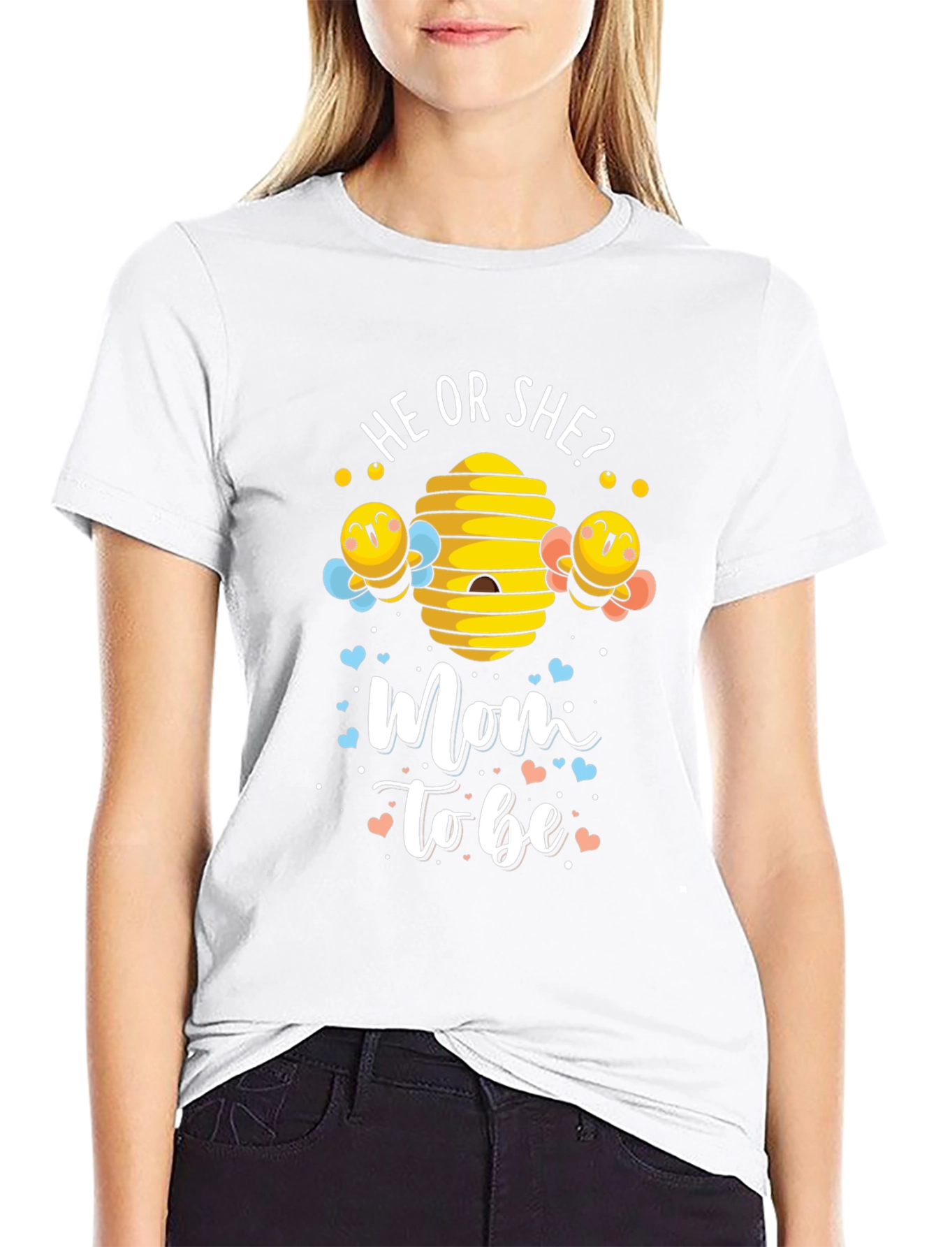 Mom To Bee T-Shirt Gender Reveal