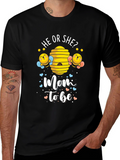 Mom To Bee T-Shirt Gender Reveal