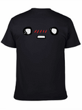 Funny Face Black Graphic Tee