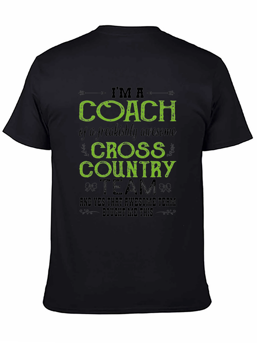 Cross Country Coach T-Shirt - Awesome Team Gift