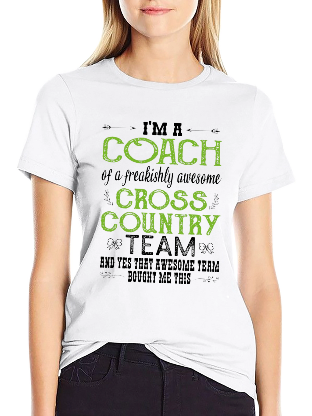 Cross Country Coach T-Shirt - Awesome Team Gift