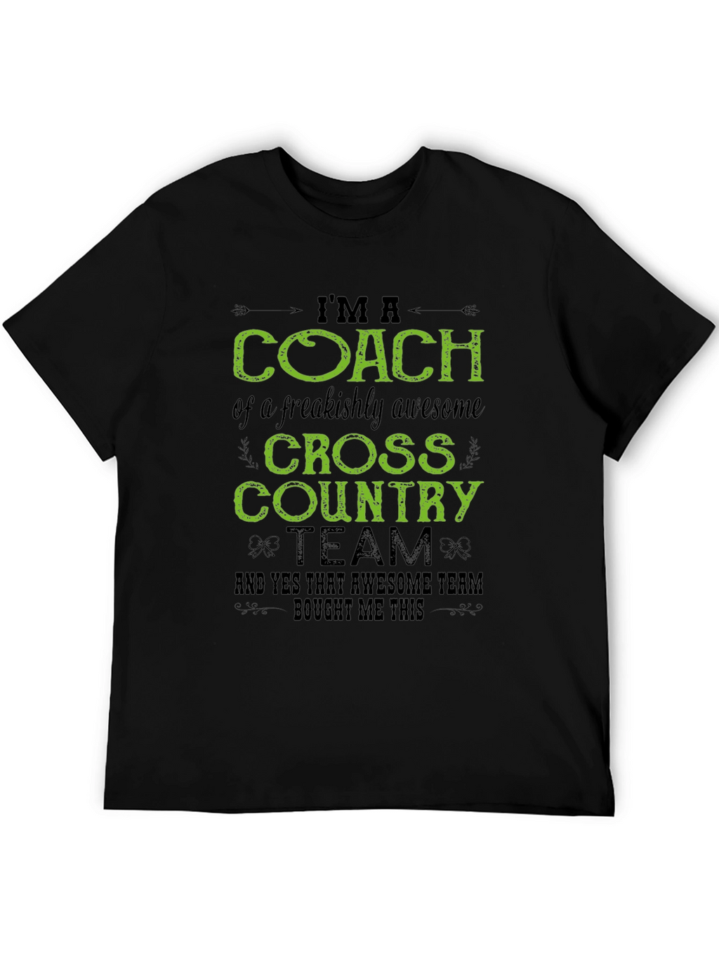 Cross Country Coach T-Shirt - Awesome Team Gift