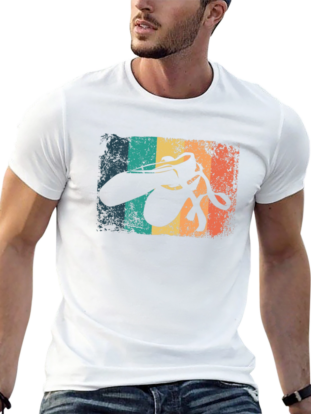 Retro Ballet Shoes Graphic T-Shirt