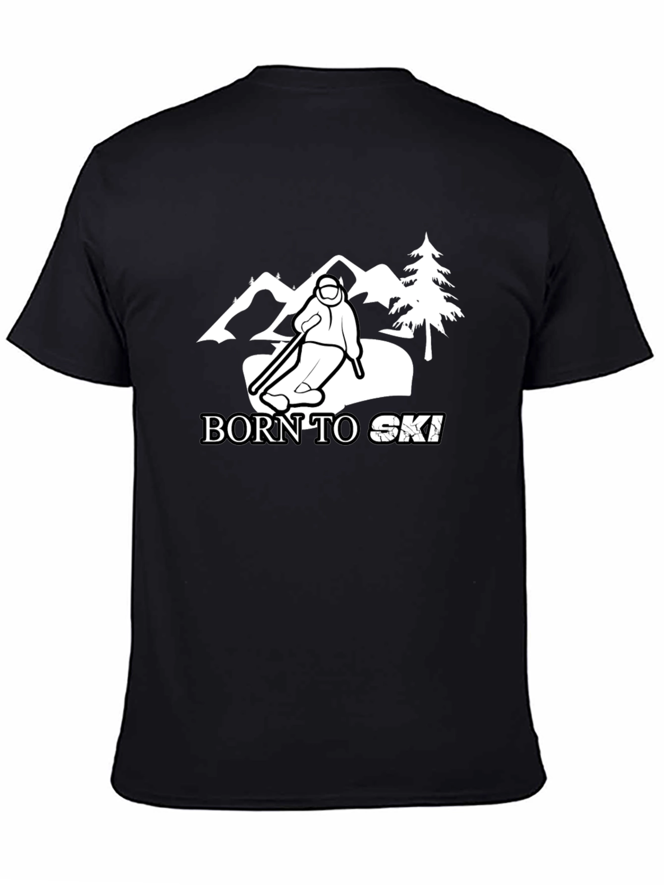 Born to Ski T-Shirt - Mountain Adventure Apparel