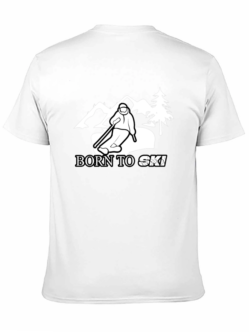 Born to Ski T-Shirt - Mountain Adventure Apparel