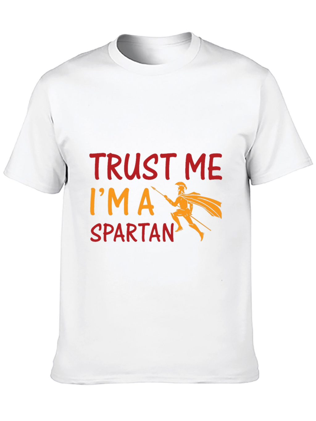 Trust Me Im a Spartan Black T-Shirt