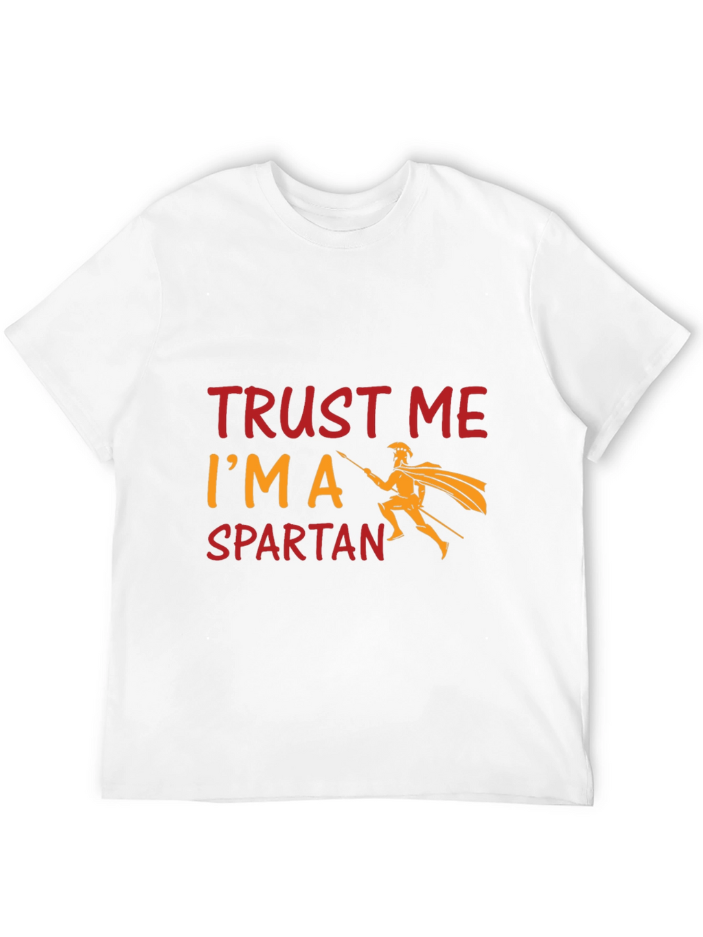 Trust Me Im a Spartan Black T-Shirt