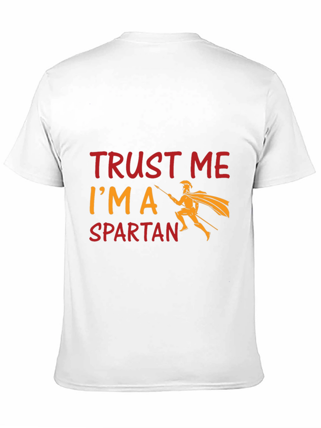 Trust Me Im a Spartan Black T-Shirt