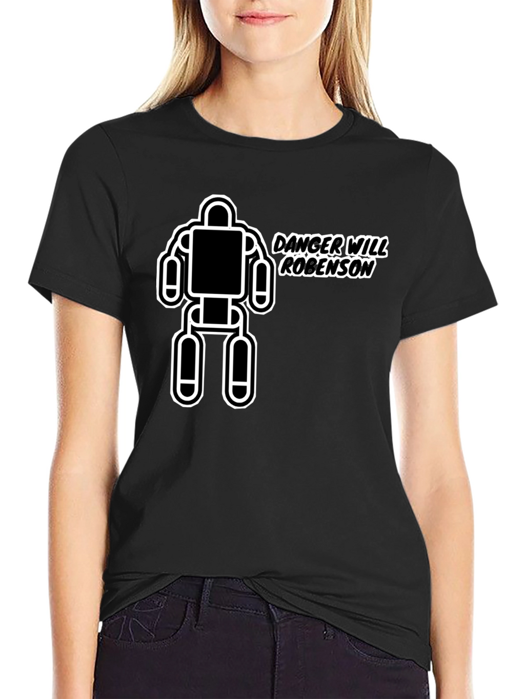 Danger Will Robinson T-Shirt - Sci-Fi Robot Tee