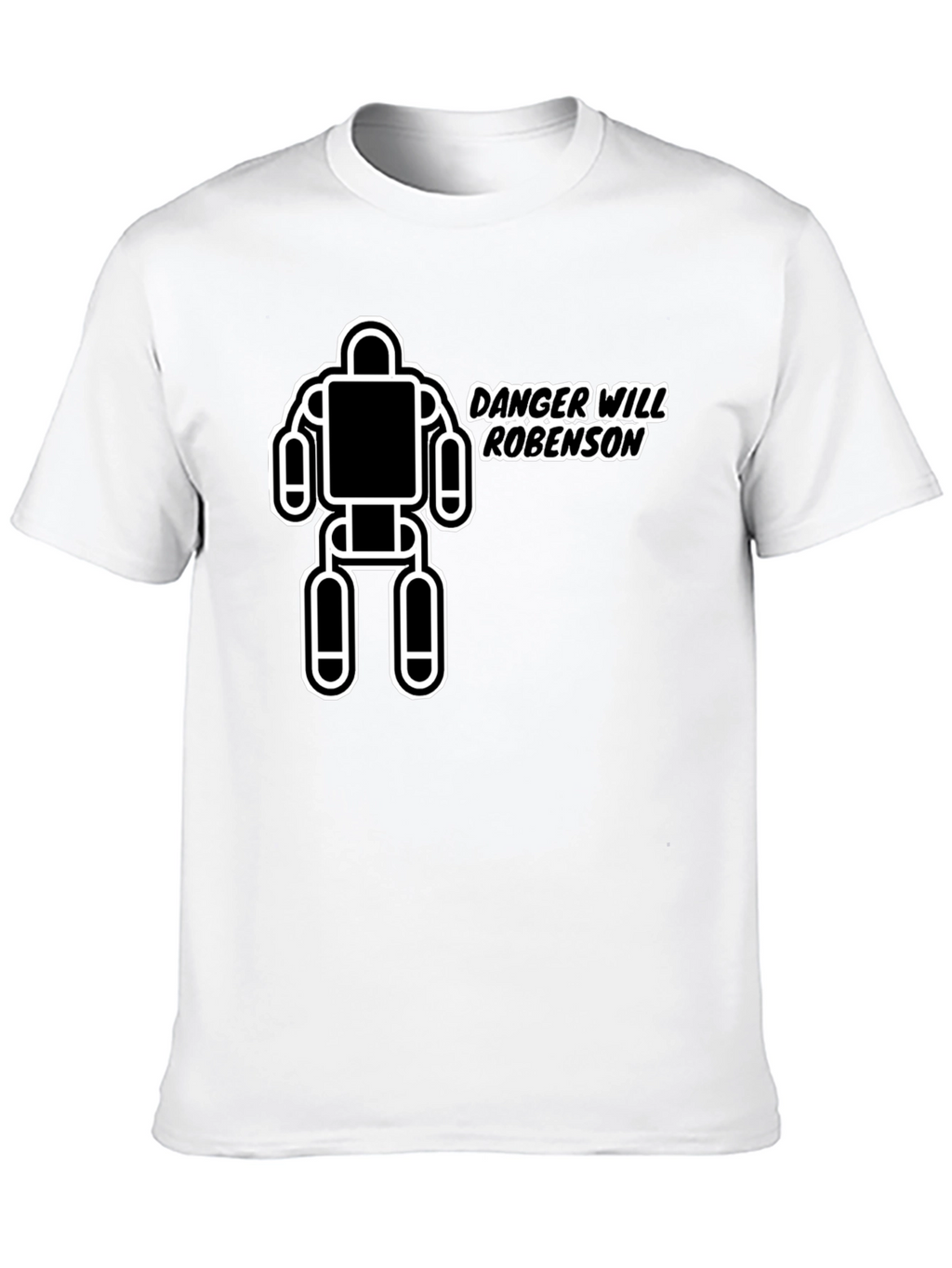 Danger Will Robinson T-Shirt - Sci-Fi Robot Tee
