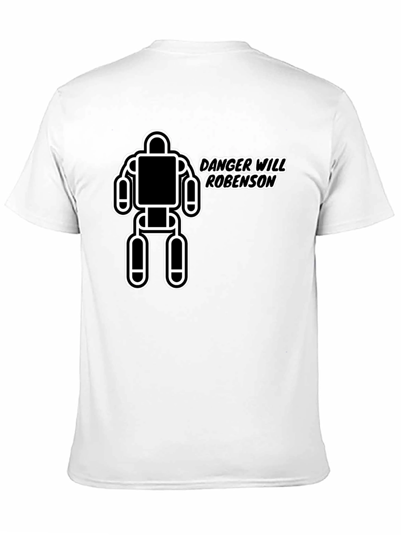 Danger Will Robinson T-Shirt - Sci-Fi Robot Tee