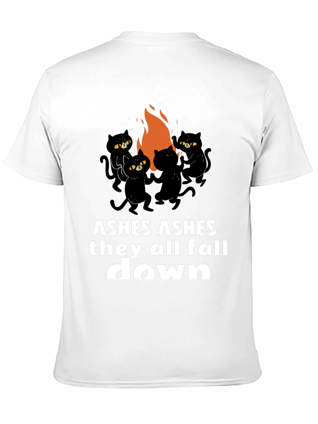 Ashes Black Cat T-Shirt