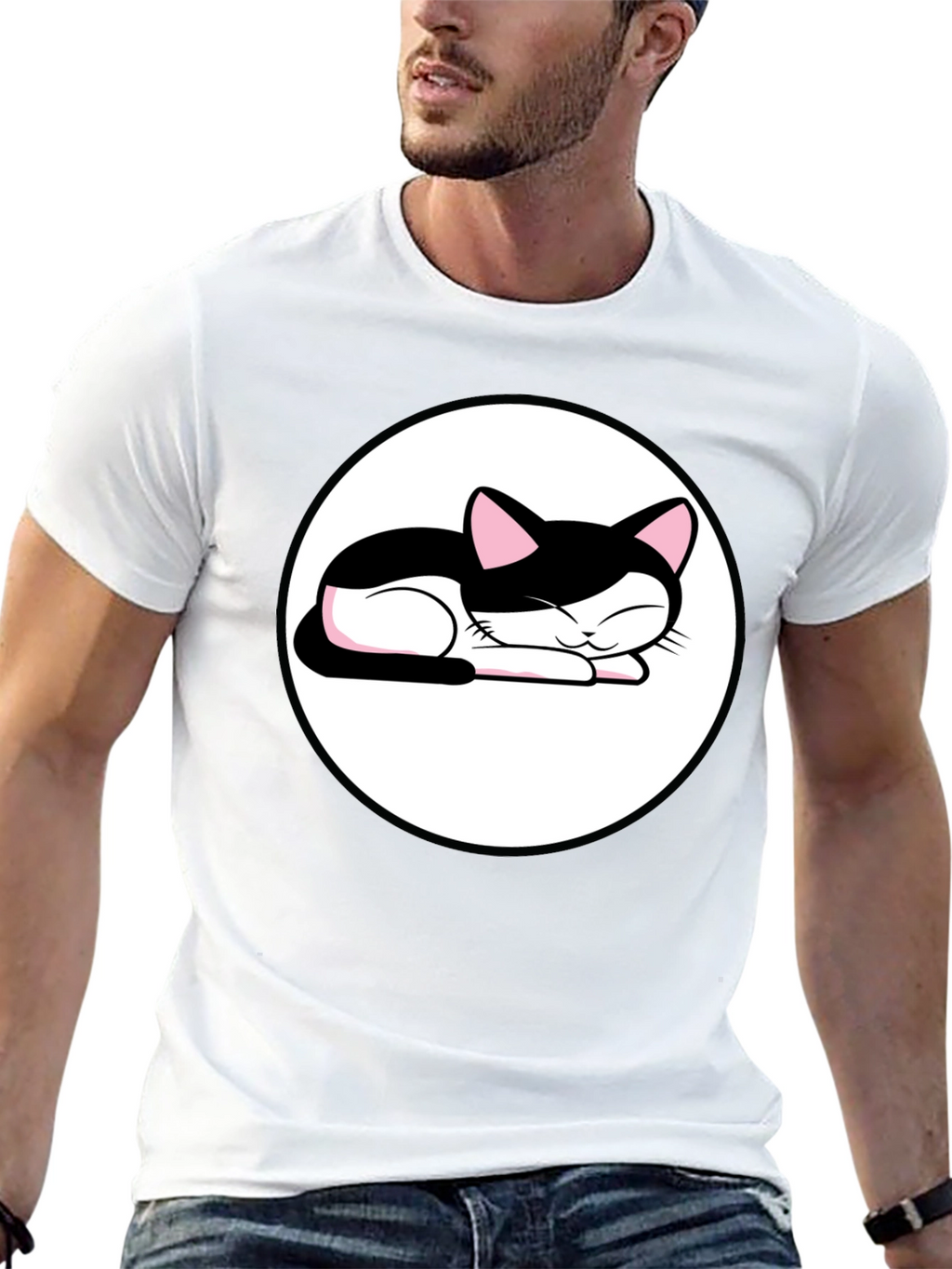 Cute Cat Nap T-Shirt