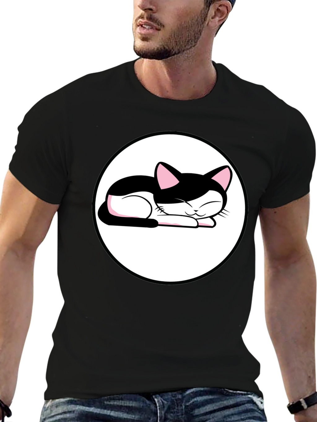 Cute Cat Nap T-Shirt