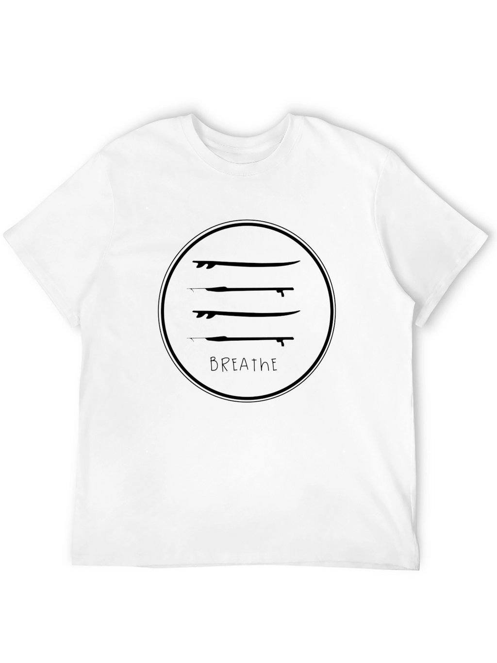 Breathe Surfboard Graphic T-Shirt