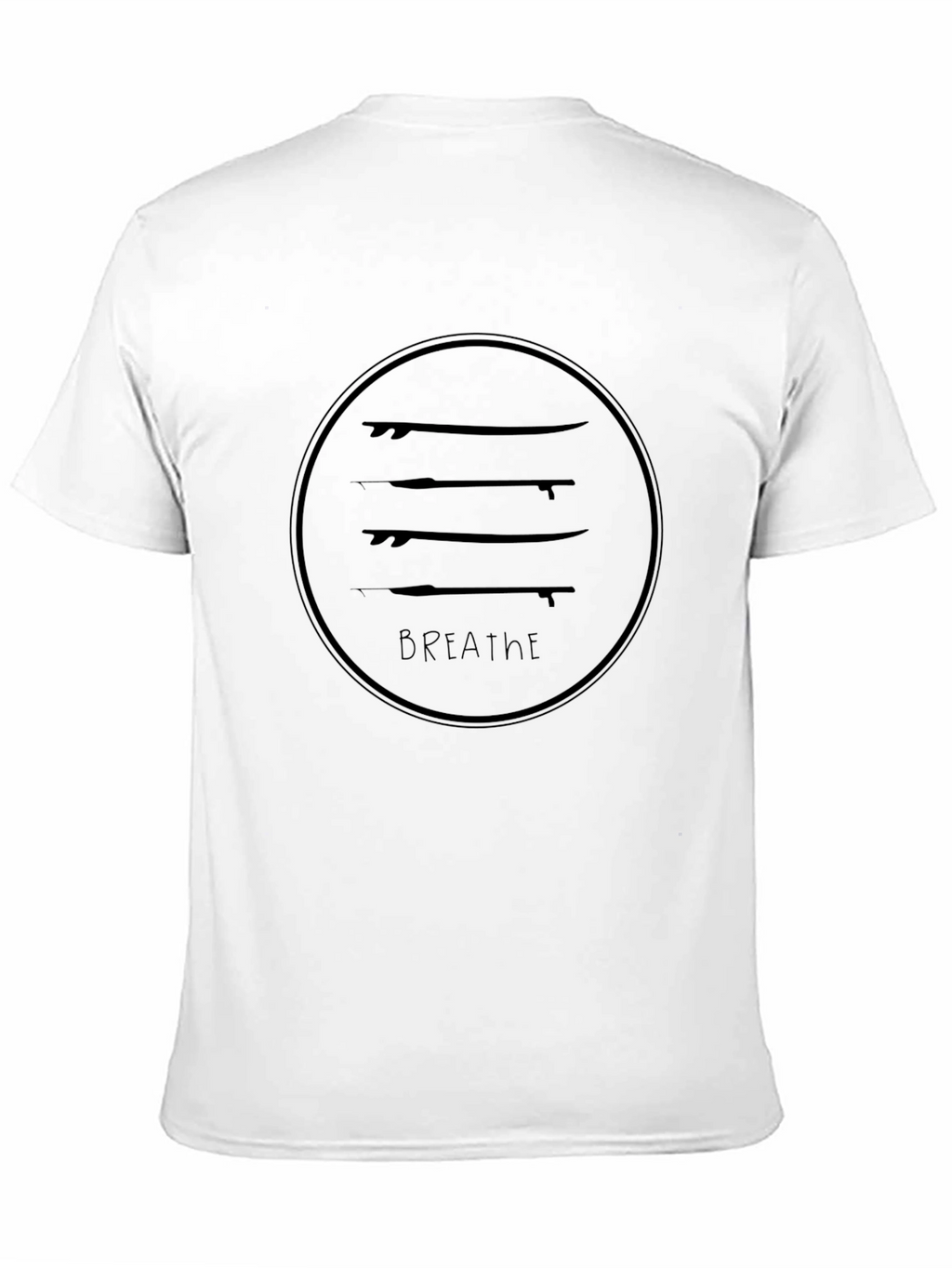 Breathe Surfboard Graphic T-Shirt