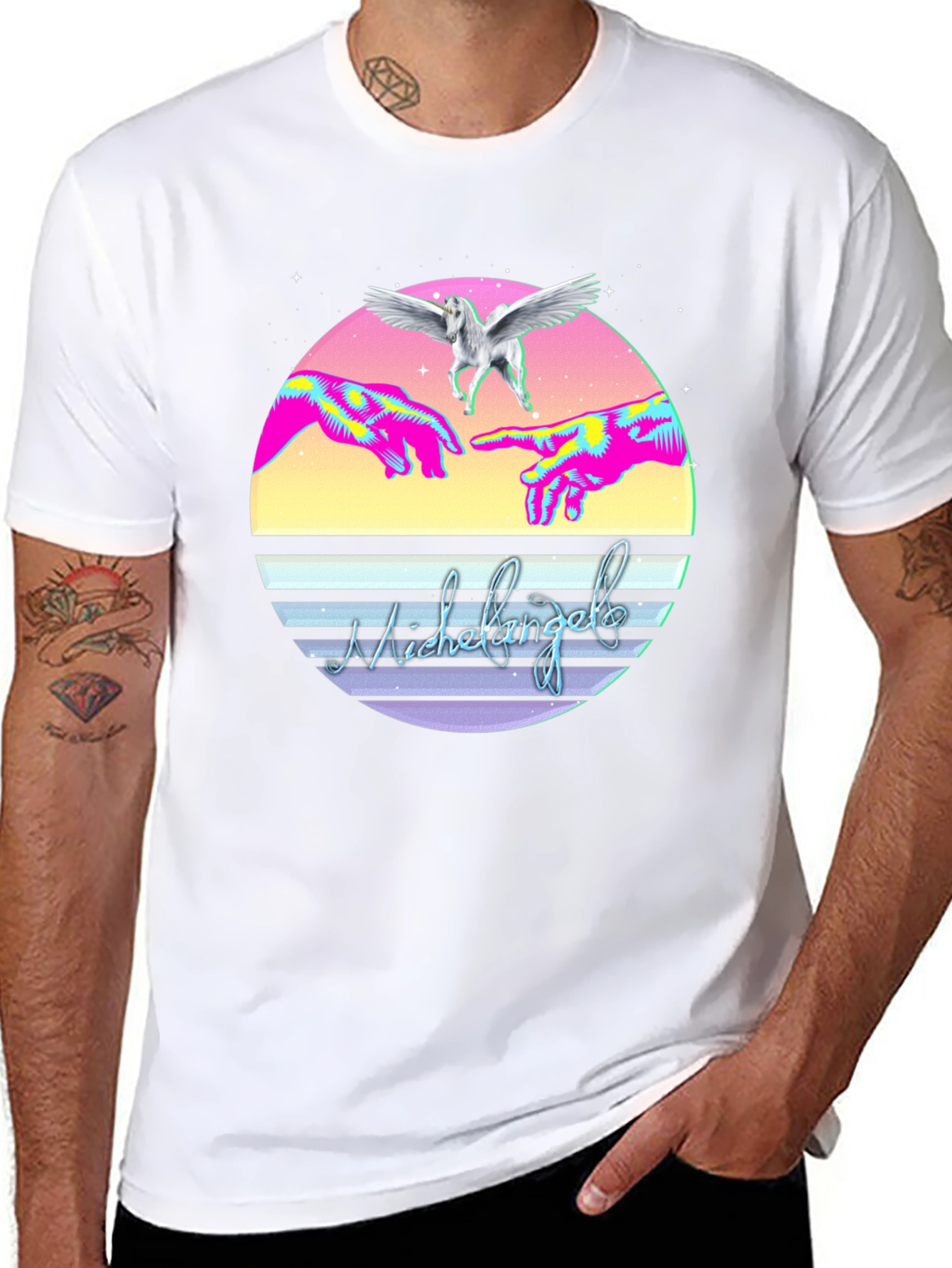 Retro Michelangelo T-Shirt