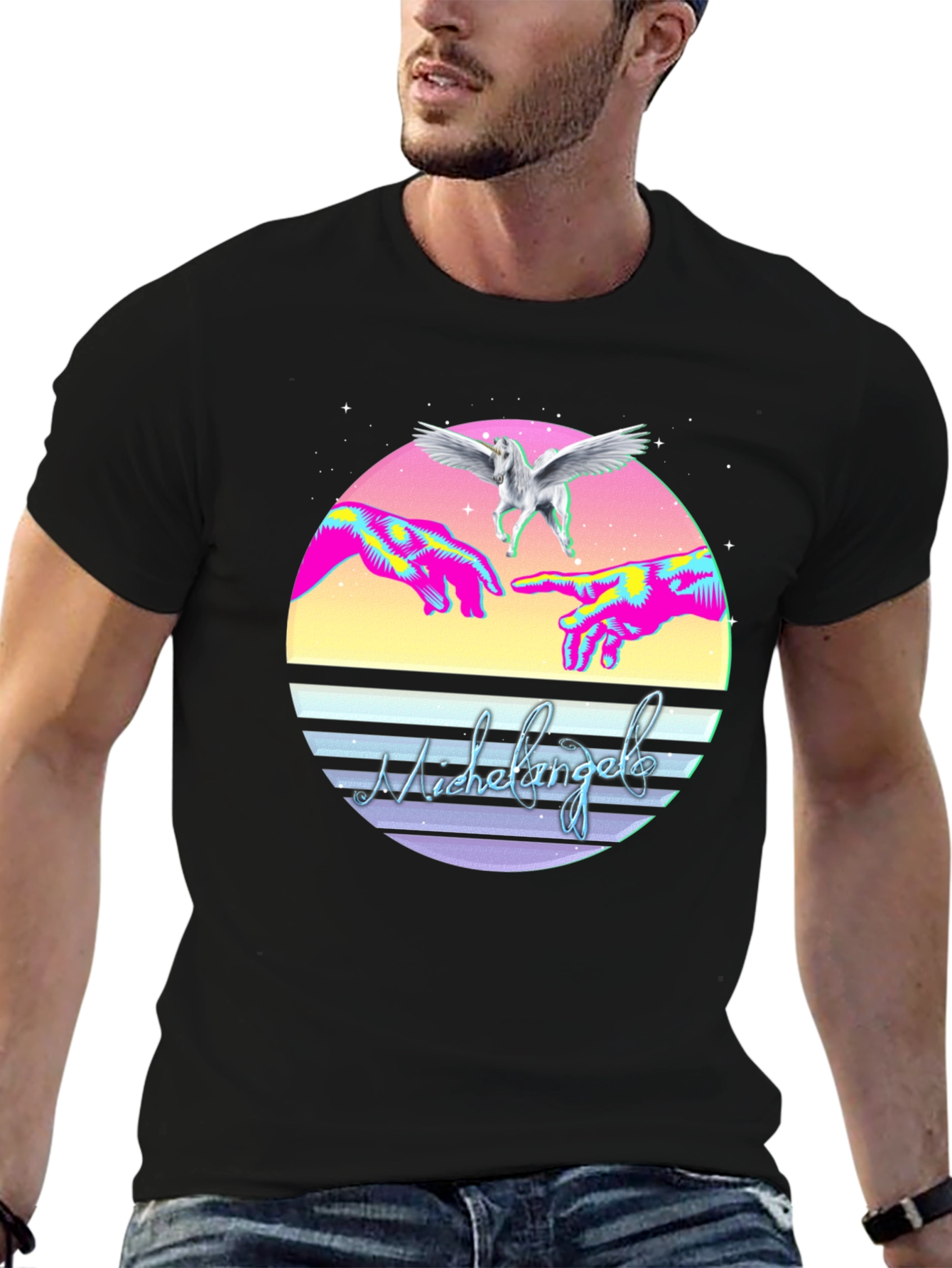 Retro Michelangelo T-Shirt