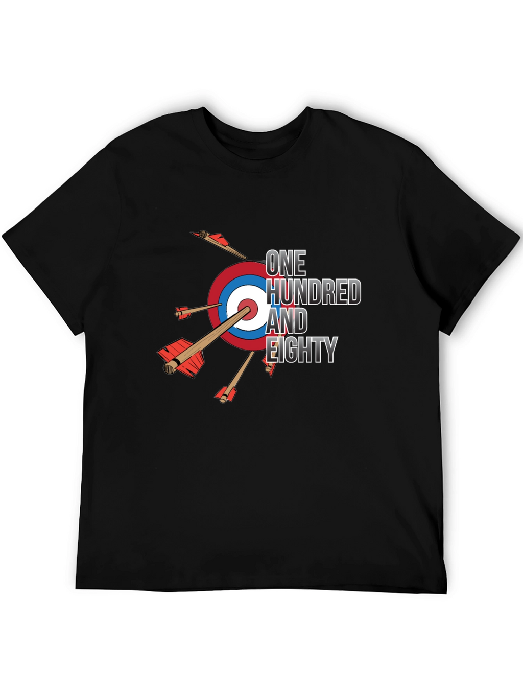 Darts T-Shirt One Hundred and Eighty Graphic Tee