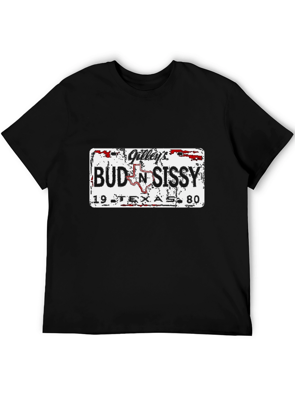Gilleys Bud N Sissy 1980 Texas T-Shirt
