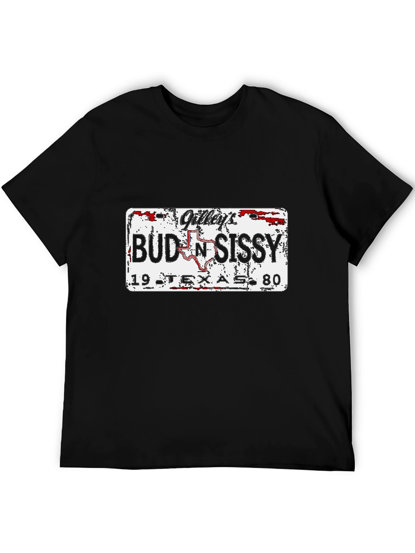 Gilleys Bud N Sissy 1980 Texas T-Shirt