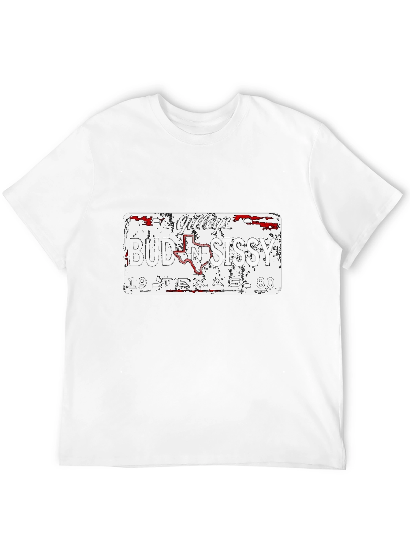 Gilleys Bud N Sissy 1980 Texas T-Shirt
