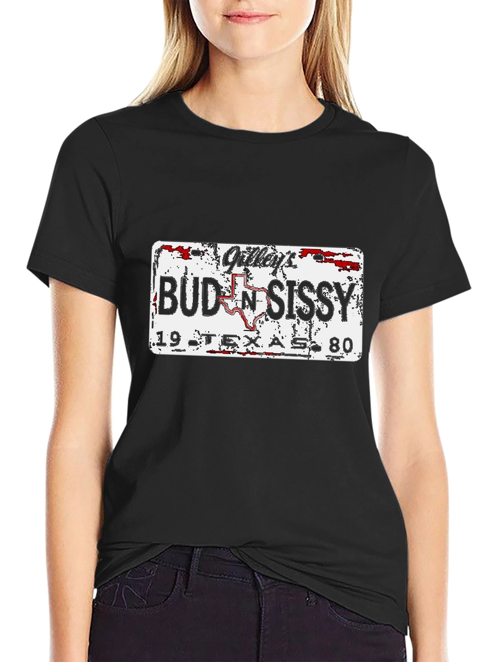 Gilleys Bud N Sissy 1980 Texas T-Shirt