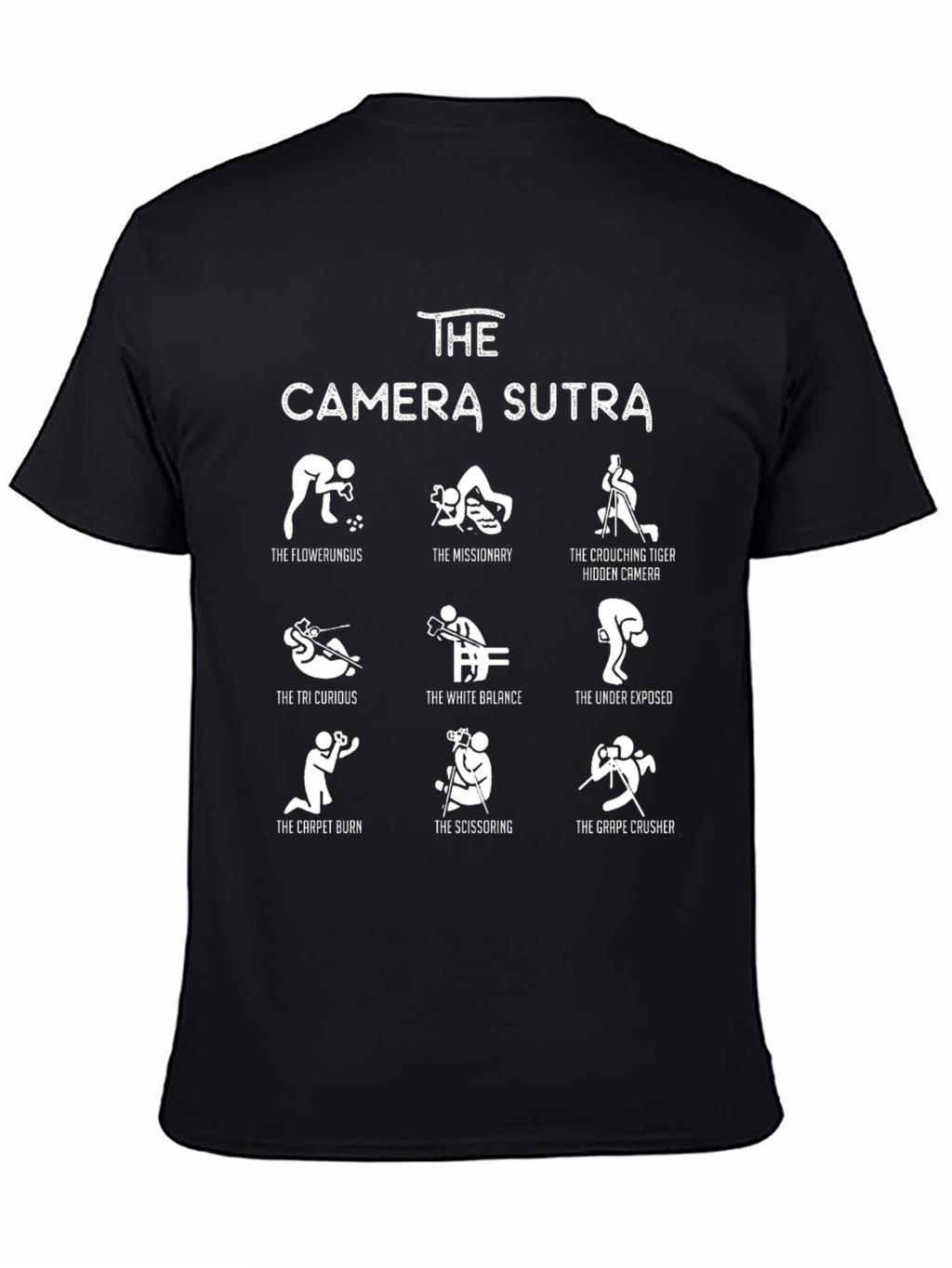 Camera Sutra Graphic Tee - Photography Humor
