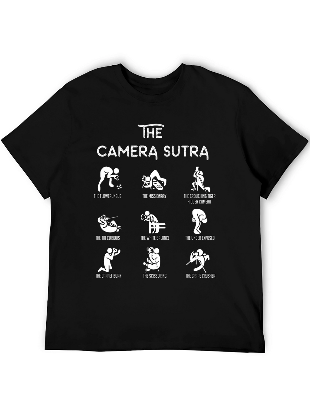 Camera Sutra Graphic Tee - Photography Humor