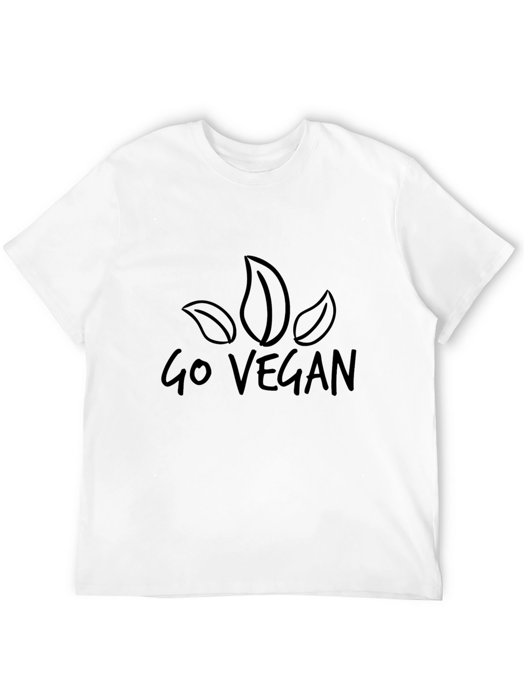 Go Vegan Black T-Shirt