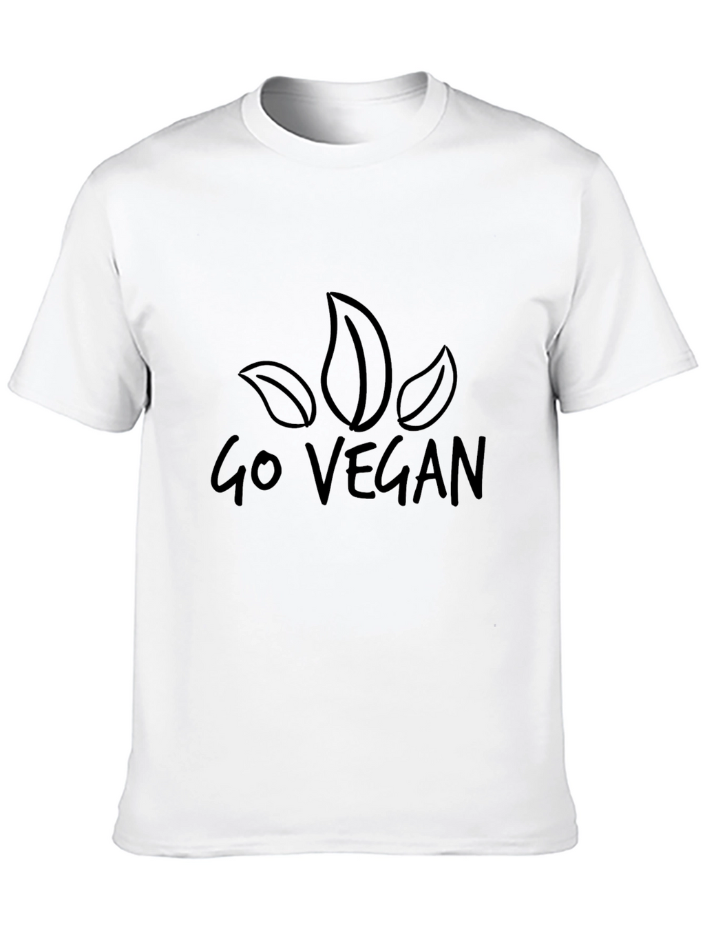 Go Vegan Black T-Shirt